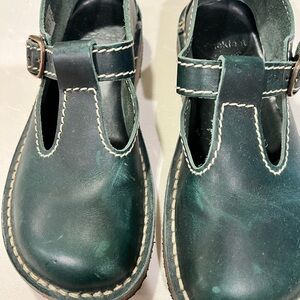 Green Duckfeet Mary Jane